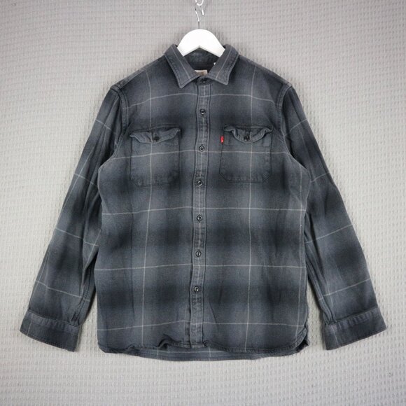 Levi's Checkered Flannel Shirt - Picture 1 of 8